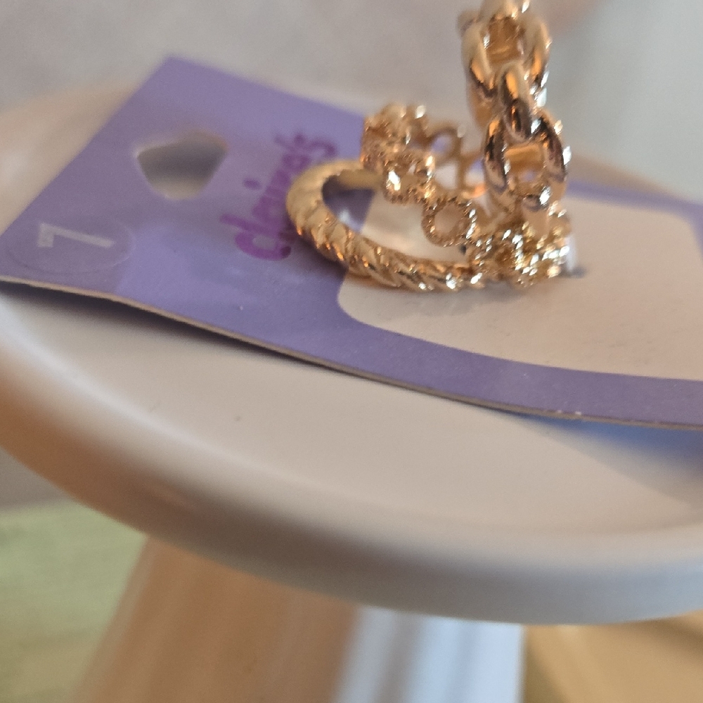 Claire's Gold-Tone Ring Set